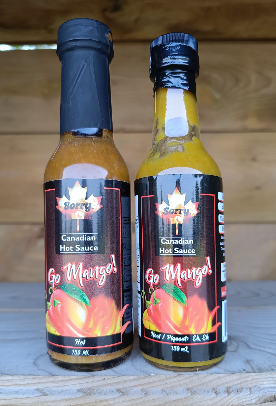 Go Mango Sorry Sauce Canadian Hot Sauce