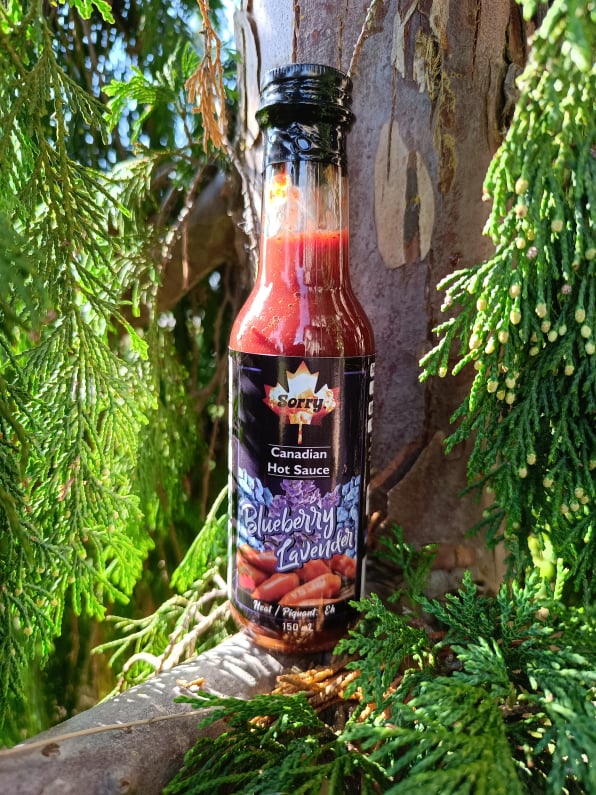 Blueberry Lavender from Sorry Sauce Canadian Hot Sauce
