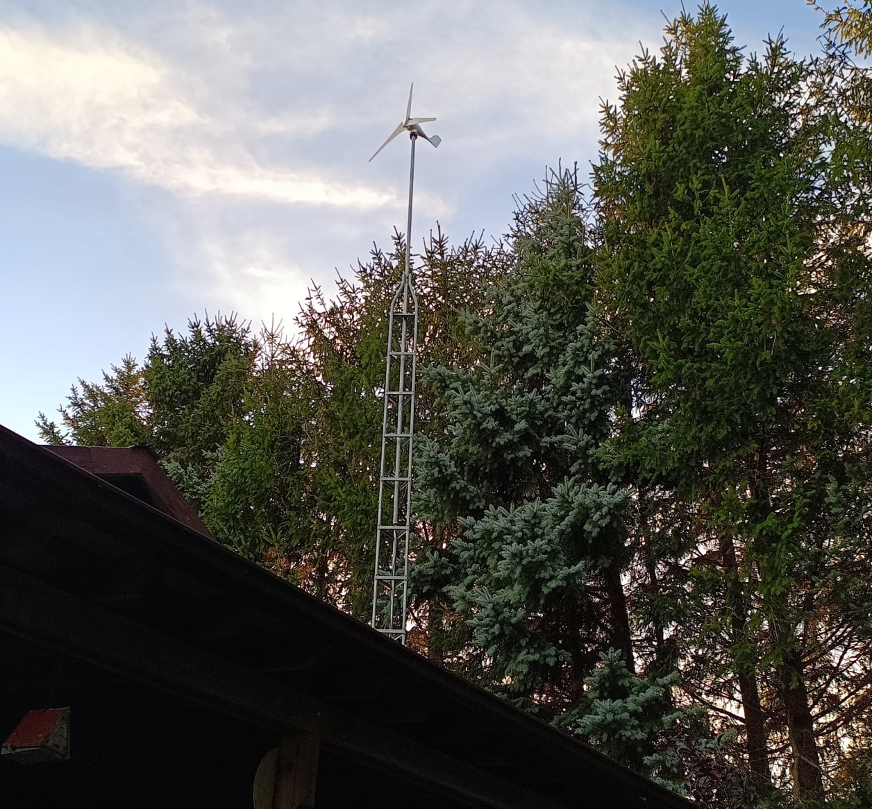 Wind Turbine at the Garden of Apologies Canadian Pepper Farm