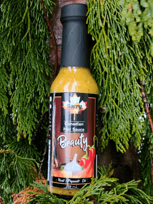Beauty Sorry Sauce Canadian Hot Sauce