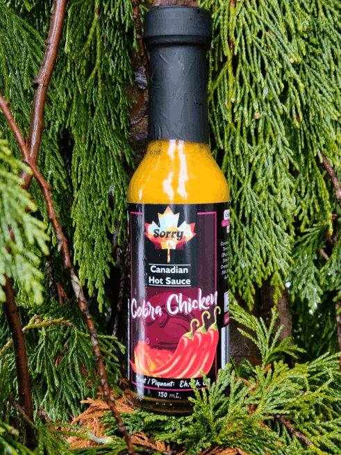 Cobra Chicken Sorry Sauce Canadian Hot Sauce