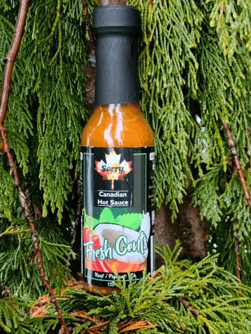 Fresh Cents Sorry Sauce Canadian Hot Sauce
