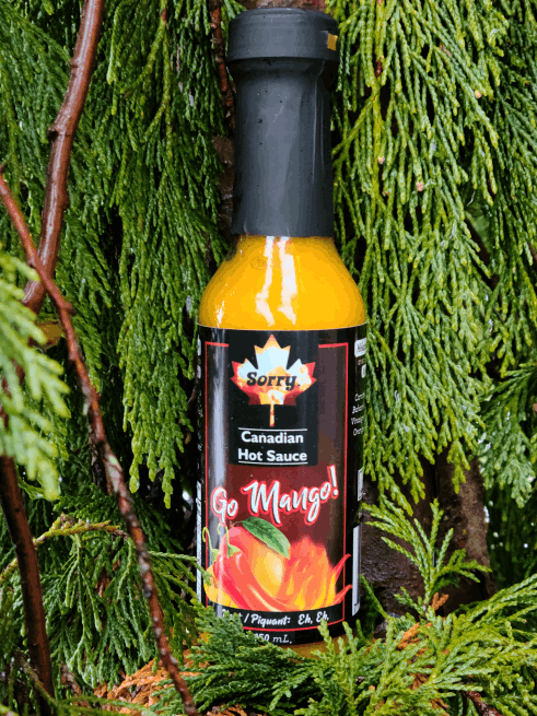 Go Mango Sorry Sauce Canadian Hot Sauce